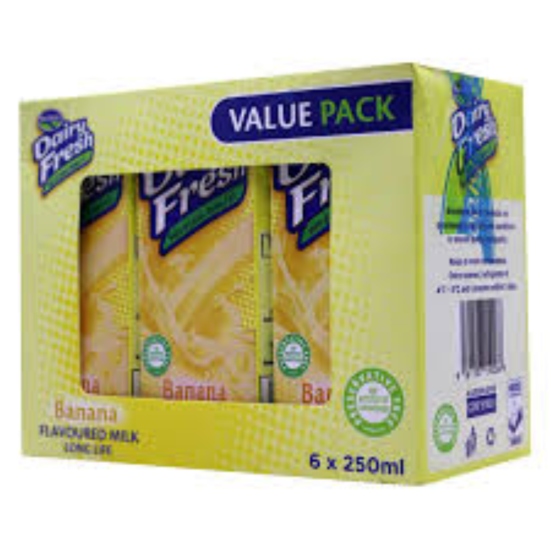 BROOKSIDE BANANA FLAV.UHT MILK 6 PACK